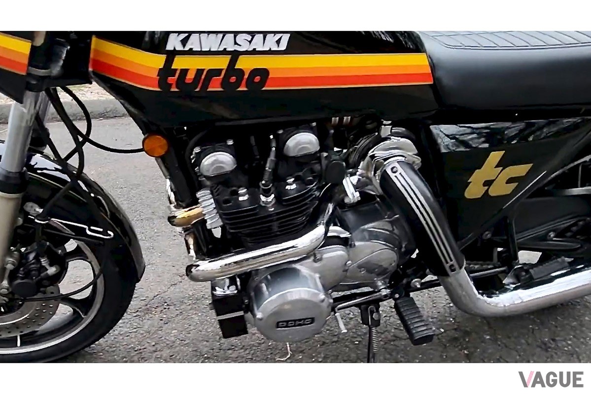 こちらの「Z1R TC」はアメリカのショップ&ミュージアムが所有していた1978年式（C）YouTube『KAPLAN AMERICA』