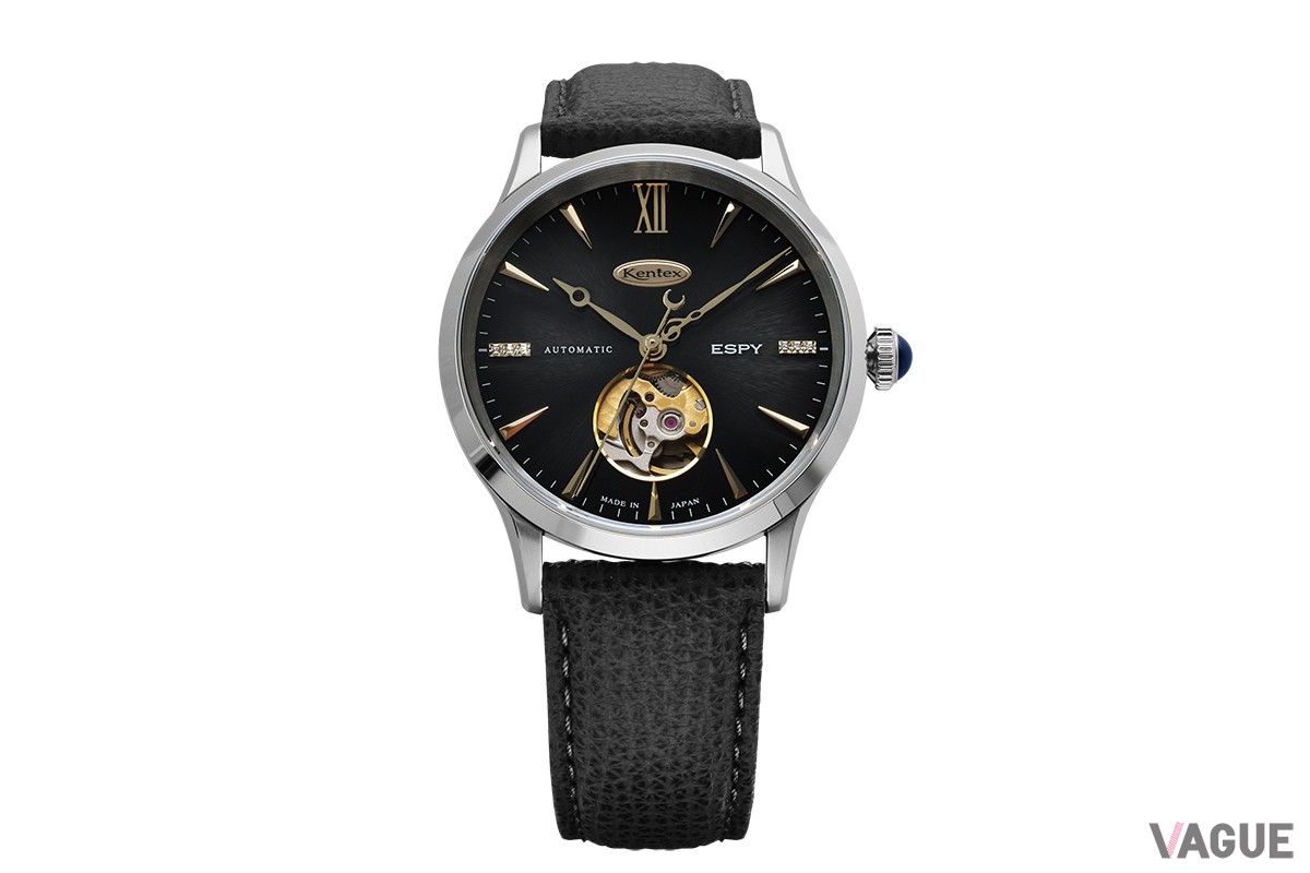 「ケンテックス ESPY ドレスオープンハート」ダイヤモンドブラック（品番：E660M-01　11万8800円、消費税込）