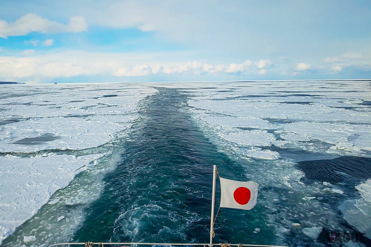 1位：オホーツク海の流氷【北海道】