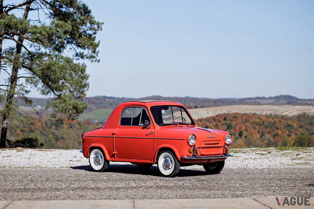 オークションに登場した1959年式「ベスパ400」Drew Shipley(c)2024 Courtesy of RM Sotheby's
