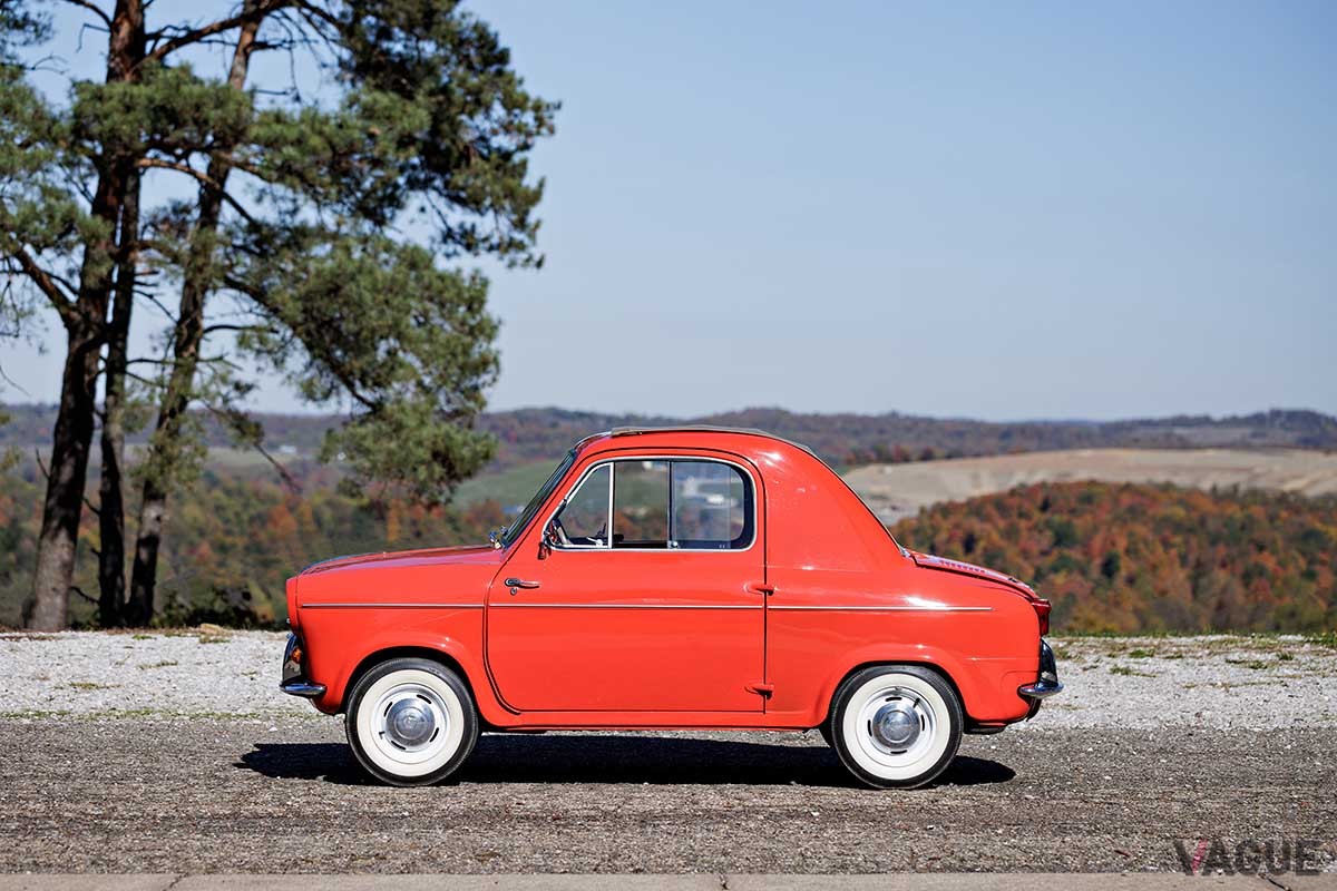 オークションに登場した1959年式「ベスパ400」Drew Shipley(c)2024 Courtesy of RM Sotheby's