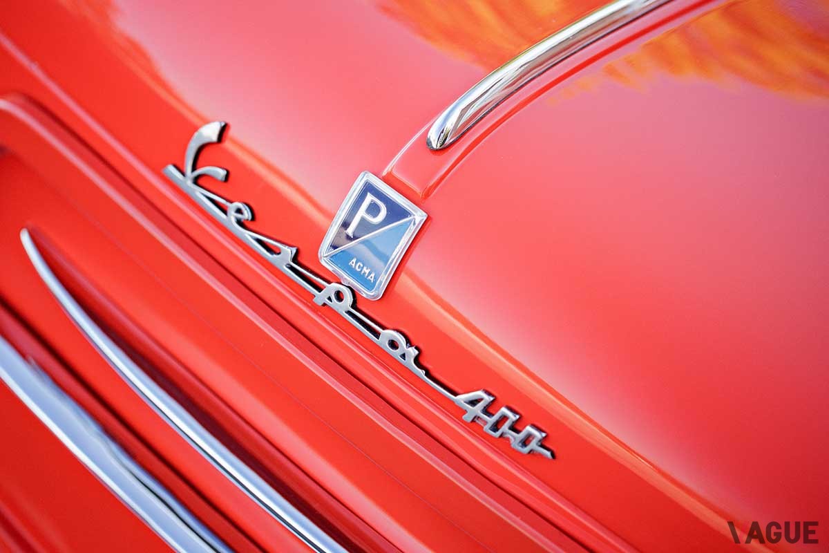 オークションに登場した1959年式「ベスパ400」Drew Shipley(c)2024 Courtesy of RM Sotheby's