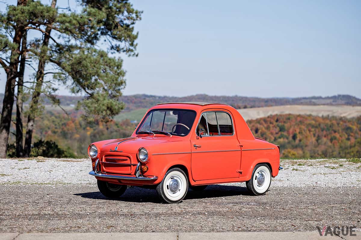 オークションに登場した1959年式「ベスパ400」Drew Shipley(c)2024 Courtesy of RM Sotheby's