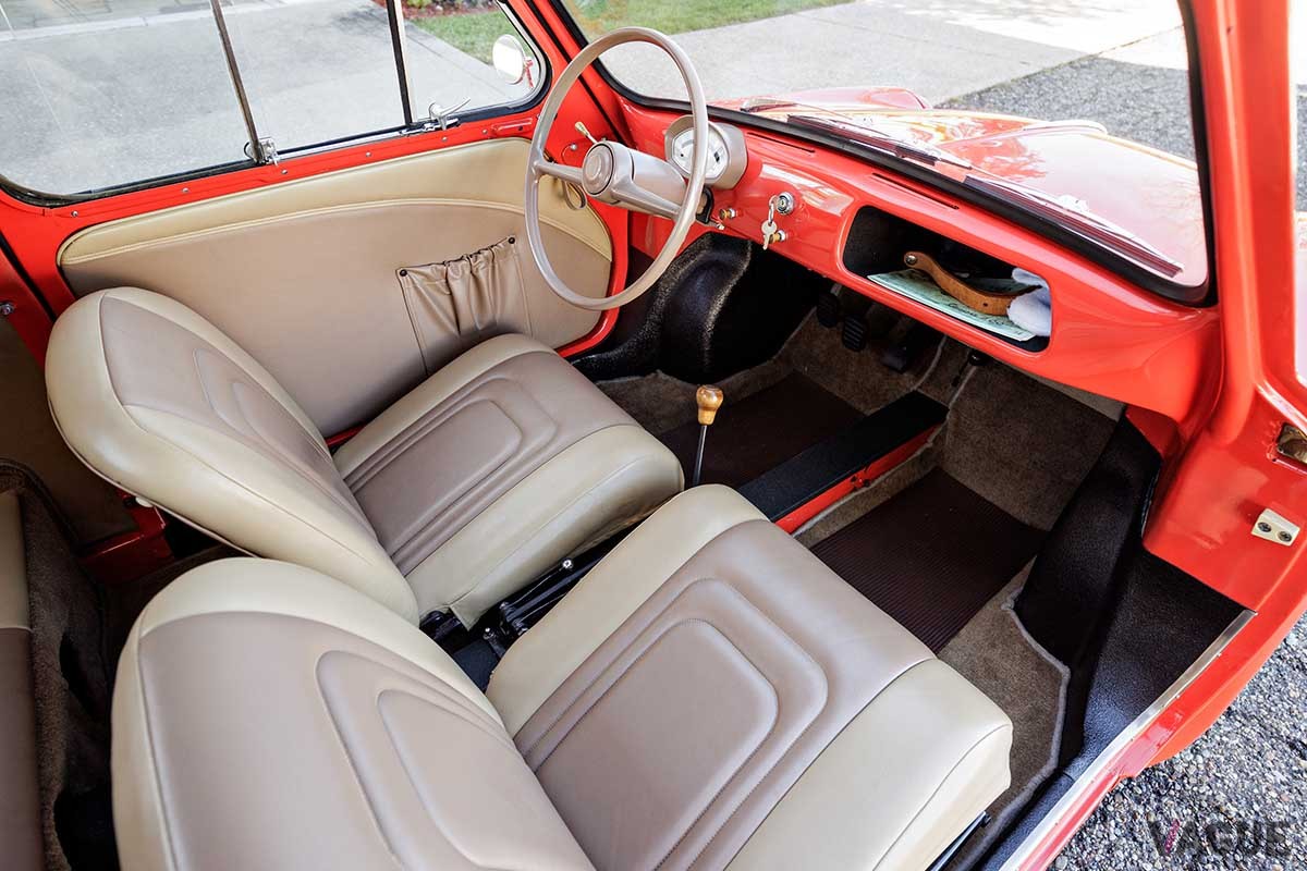 オークションに登場した1959年式「ベスパ400」Drew Shipley(c)2024 Courtesy of RM Sotheby's