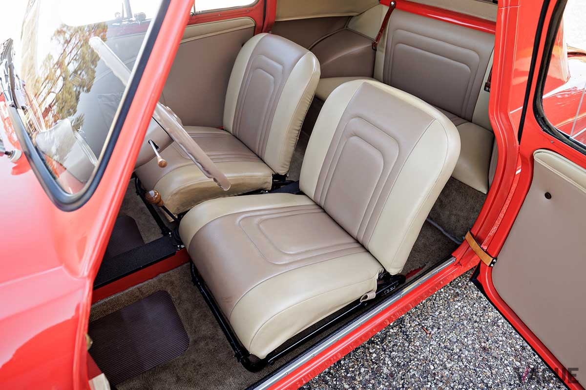 オークションに登場した1959年式「ベスパ400」Drew Shipley(c)2024 Courtesy of RM Sotheby's