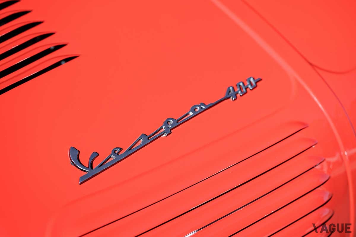 オークションに登場した1959年式「ベスパ400」Drew Shipley(c)2024 Courtesy of RM Sotheby's