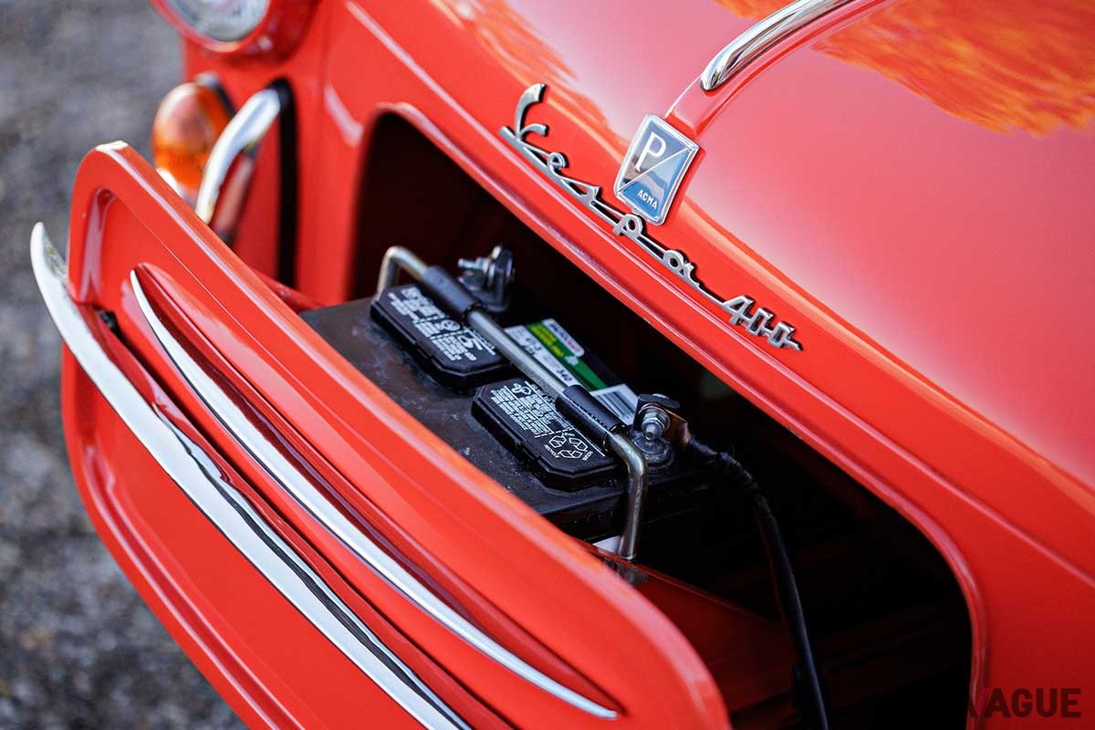 オークションに登場した1959年式「ベスパ400」Drew Shipley(c)2024 Courtesy of RM Sotheby's
