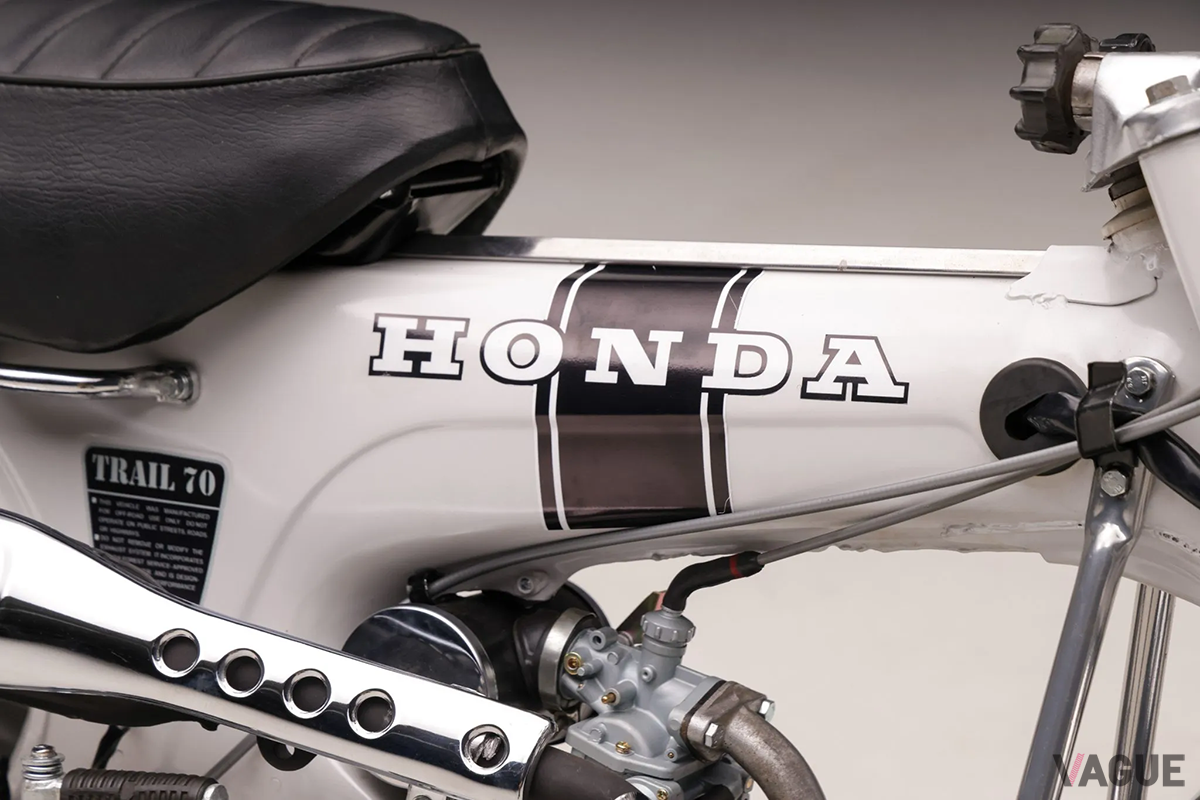 米国オークションに登場した1970年式ホンダ「CT70トレイル」