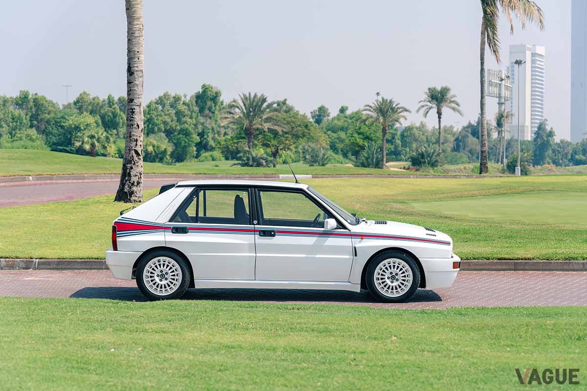 オークションに登場した1992年式ランチア「デルタHFインテグラーレ・エボルツィオーネ“マルティニ5”」Daniel Civira(c)2024 Courtesy of RM Sotheby's