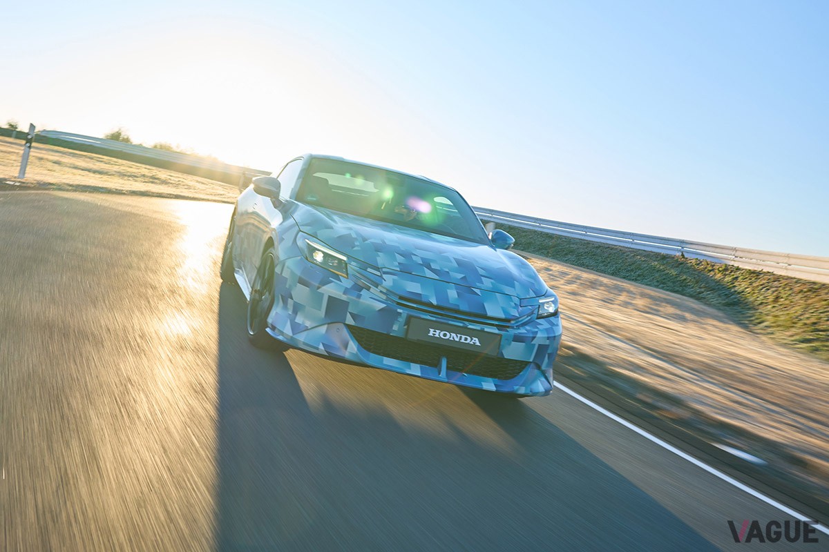 ホンダ新型「プレリュード」のプロトタイプ