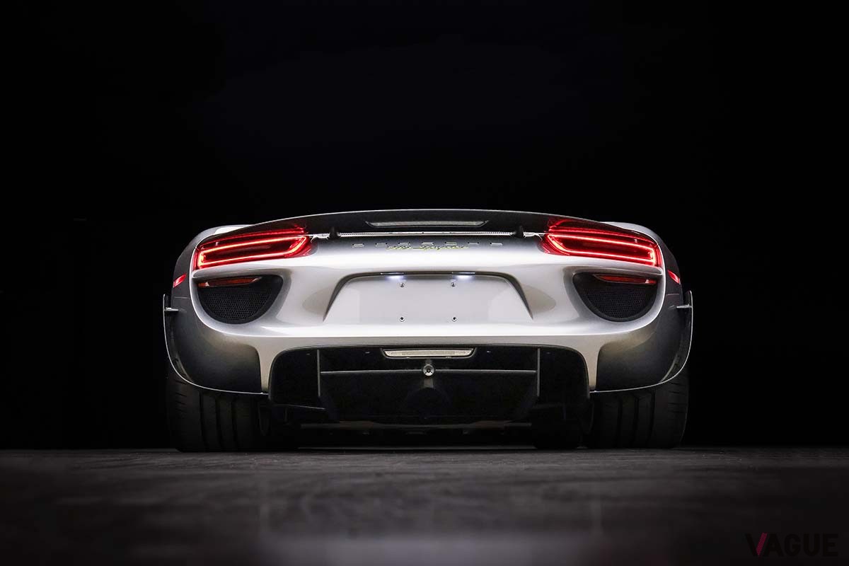 オークションに登場した2015年式ポルシェ「918“ヴァイザッハ”スパイダー」(c)2024 Courtsy of RM Sotheby's