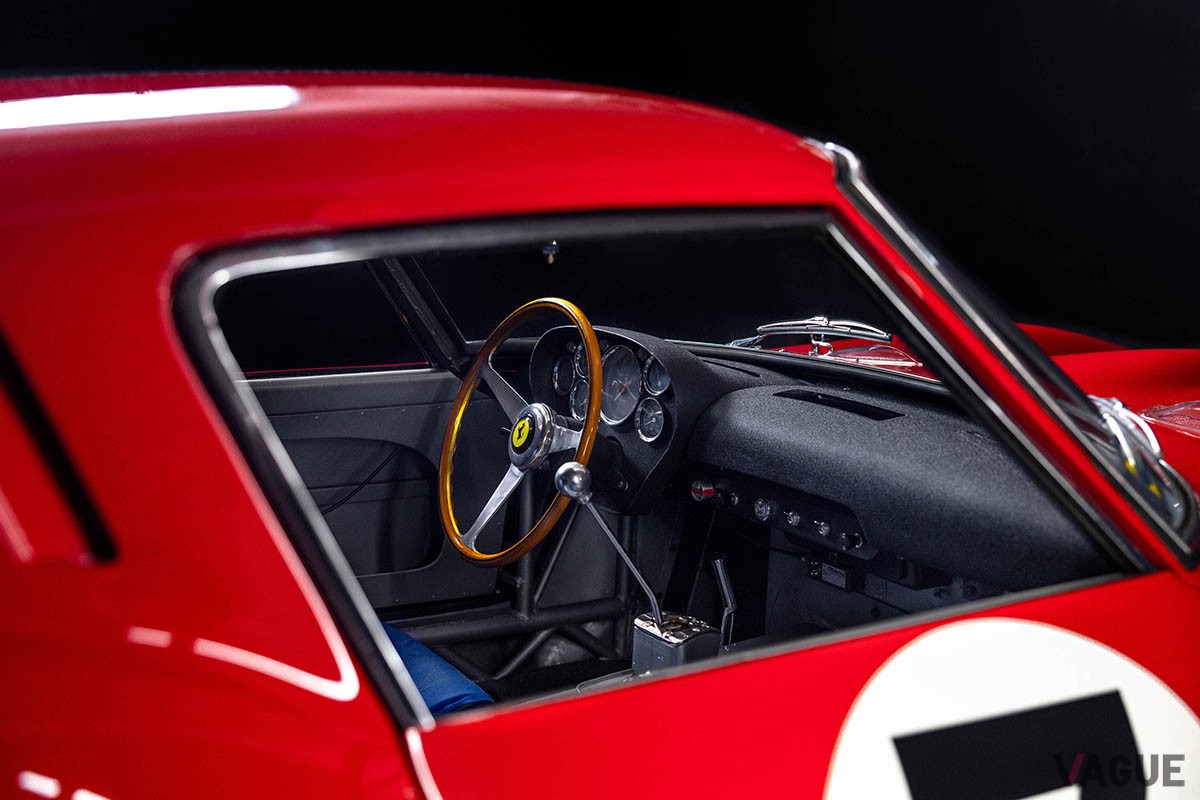 オークションに登場したフェラーリ「250GTO」のインテリア(c)2023 Courtesy of RM Sotheby's