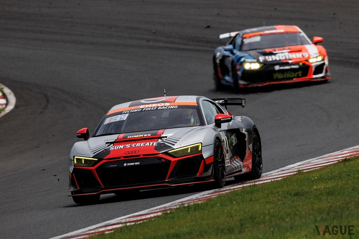 スーパー耐久シリーズ2023に出場した「R8 LMS GT4」34号車