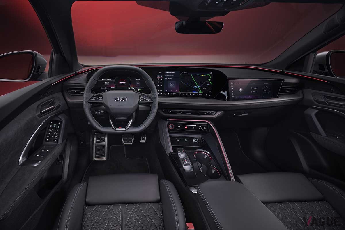 新型SQ5スポーツバックのインテリア