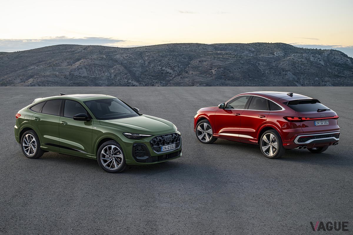 新型Q5スポーツバックおよびSQ5スポーツバックのエクステリア