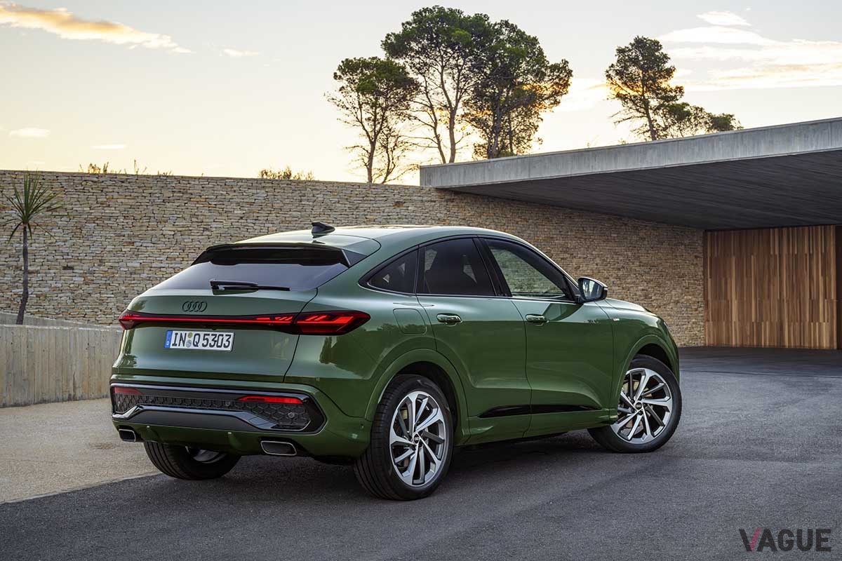 新型Q5スポーツバックのエクステリア
