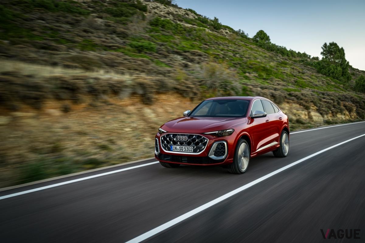 新型SQ5スポーツバックのエクステリア