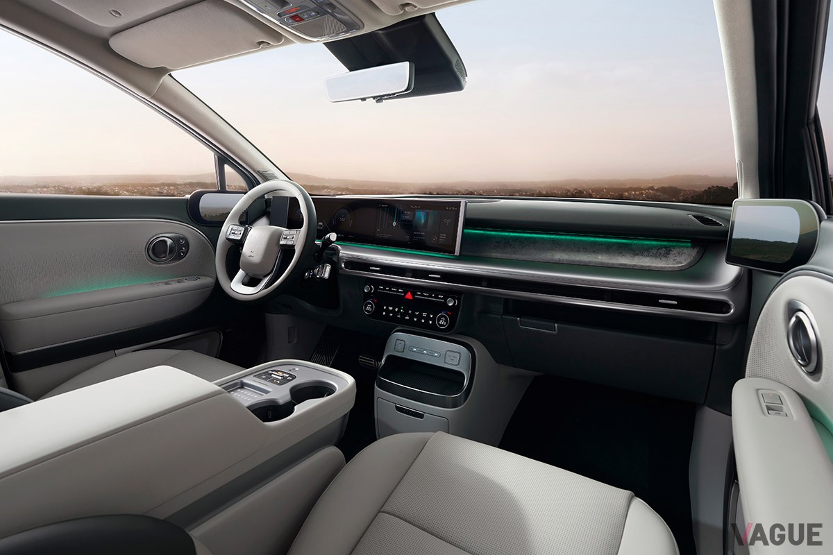 3列シートSUV「アイオニック9」のインテリア
