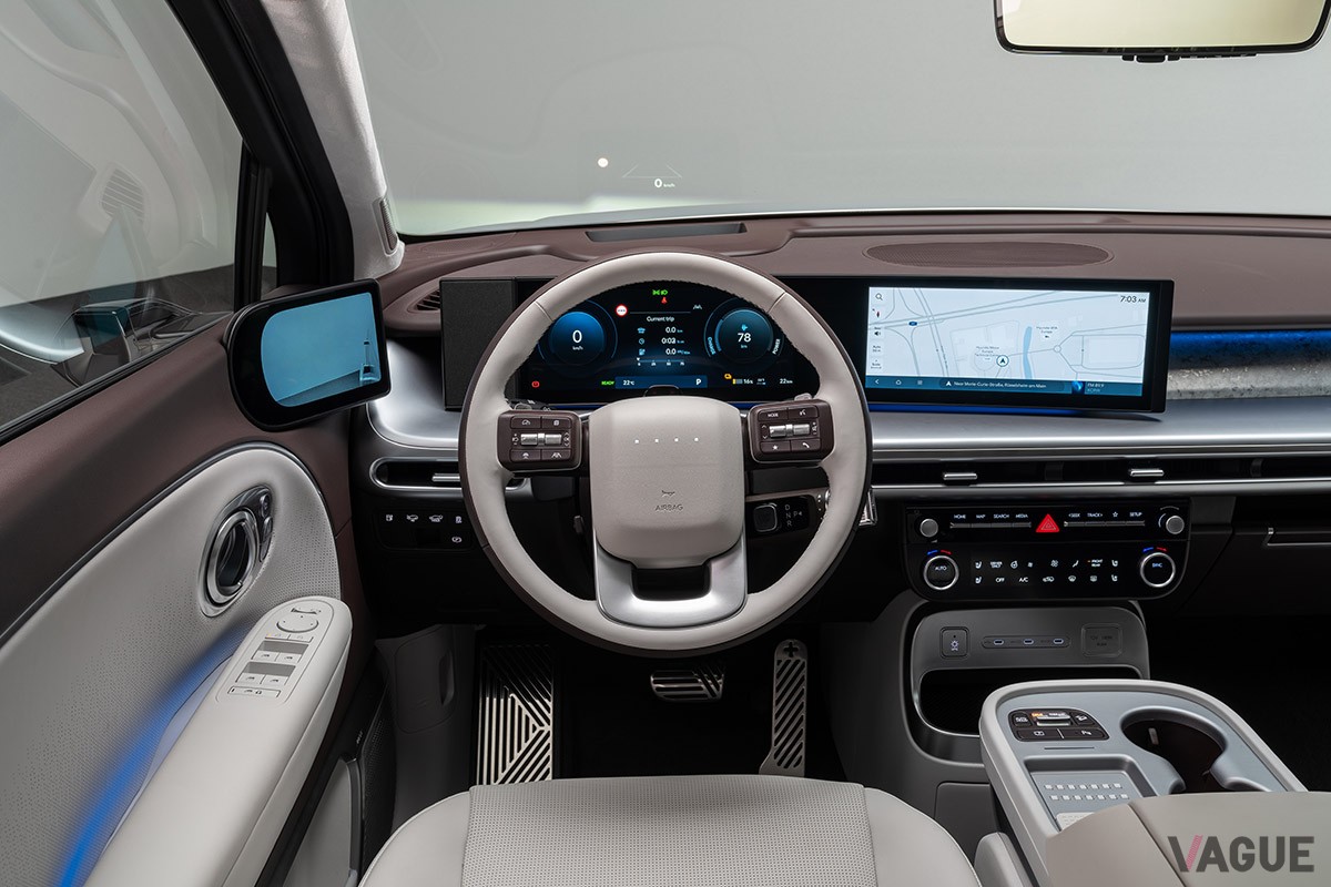 3列シートSUV「アイオニック9」のインテリア