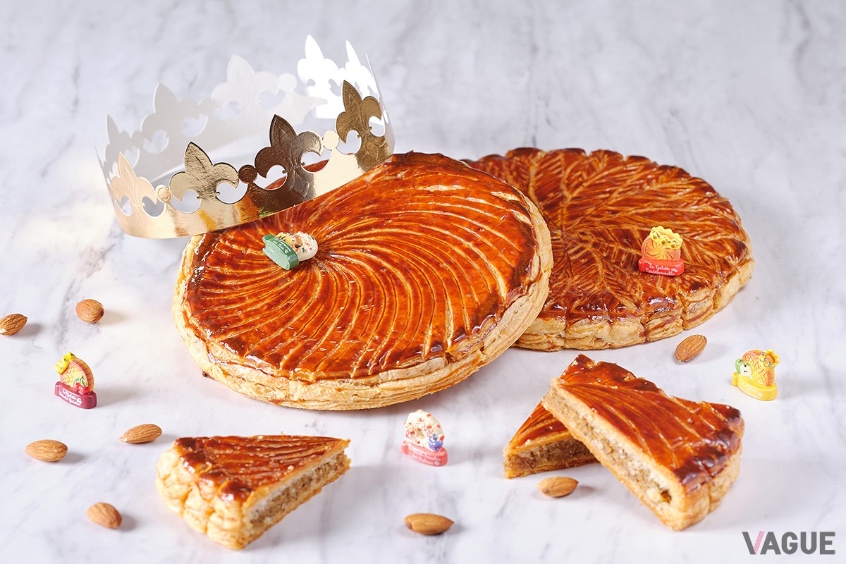 風味豊かなバターの芳醇さが口いっぱいに広がる「ガレット・デ・ロワ」は、ホールケーキとピースケーキを1月4日から31日まで販売