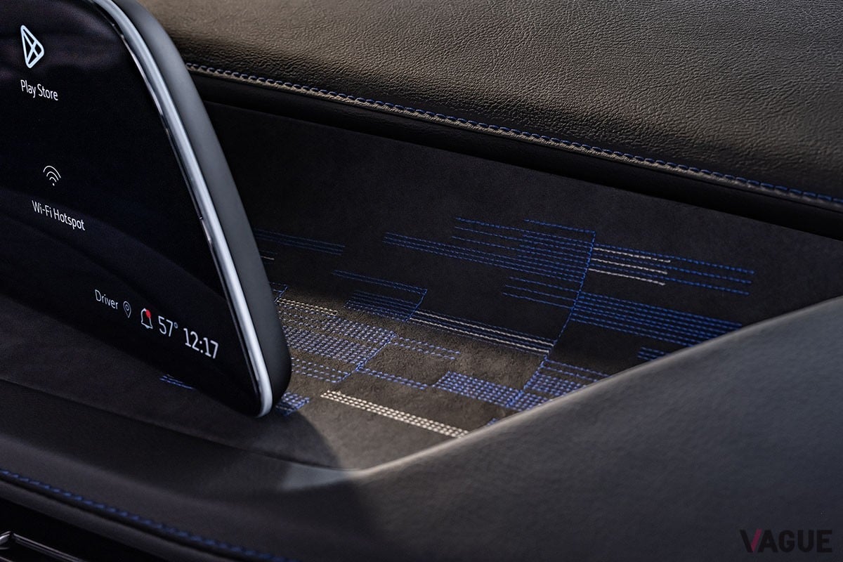 マイナーチェンジした新型「キャデラックXT4」のインテリア