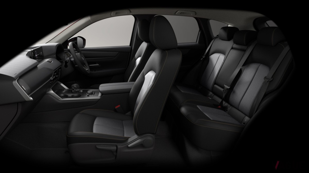 マツダが操縦安定性や乗り心地の向上など商品改良を施した「CX-60」のインテリア