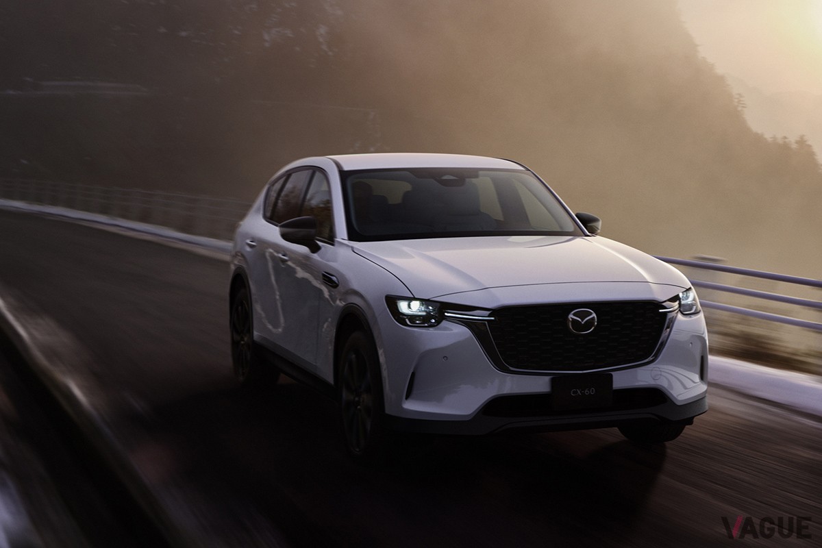 マツダが操縦安定性や乗り心地の向上など商品改良を施した「CX-60」