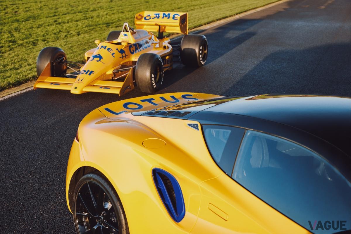 ロータス・タイプ 97T にインスパイアされた限定車「エミーラ・リミテッド」