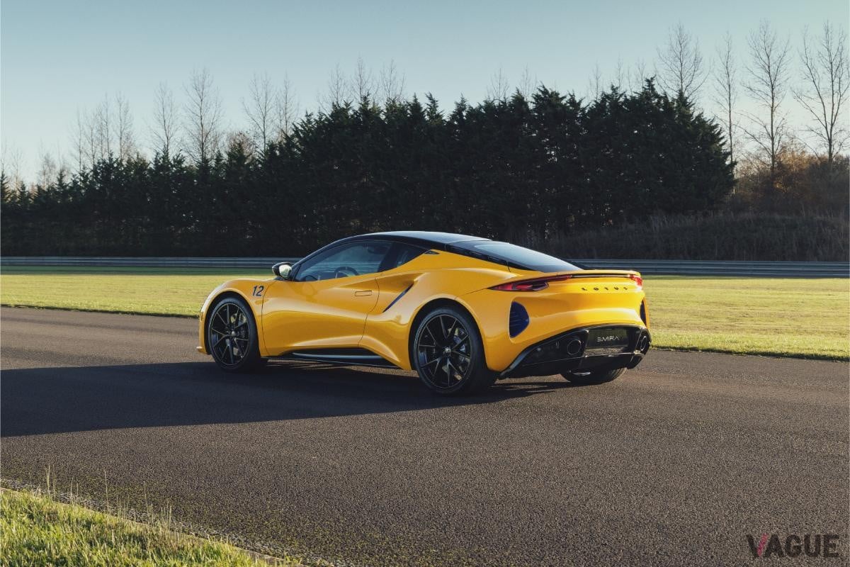 ロータス・タイプ 97T にインスパイアされた限定車「エミーラ・リミテッド」