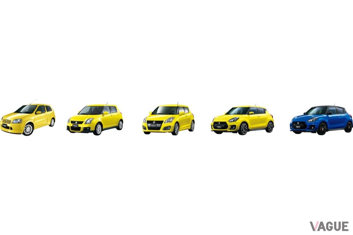 スズキの歴代「スイフトスポーツ」