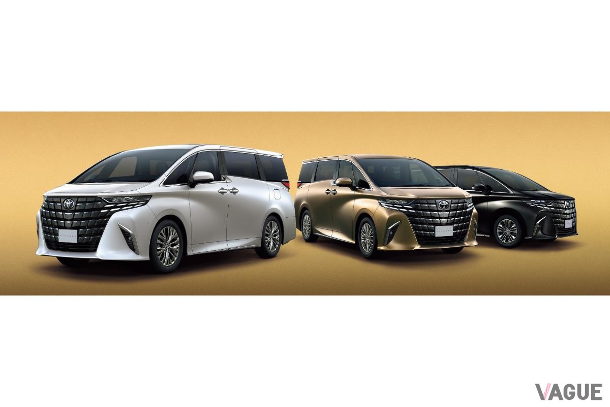 新型「アルファード」のエクステリア