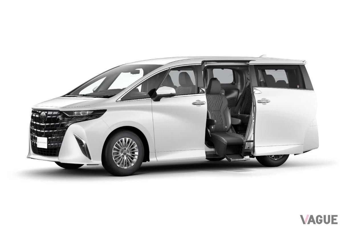 新型「アルファード」のエクステリア