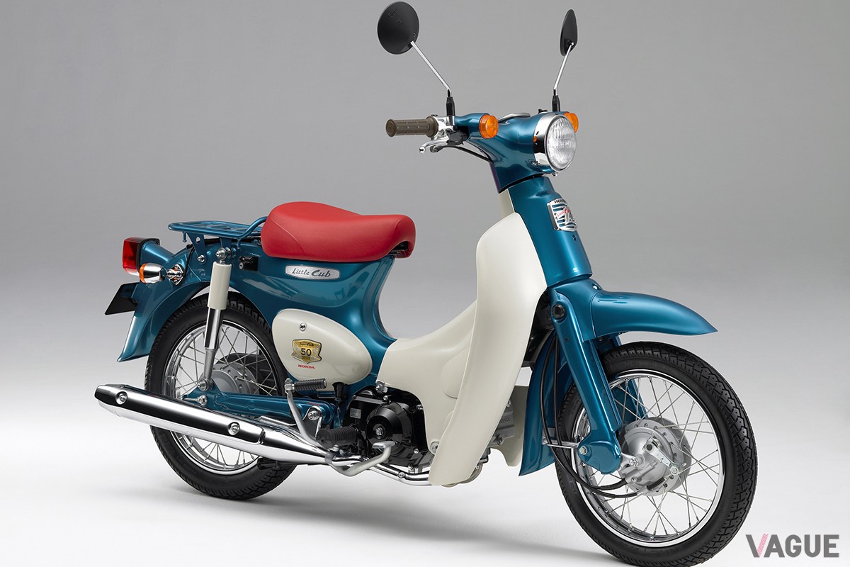 2008年7月に登場した50周年記念車 ホンダ「リトルカブ50周年スペシャル」