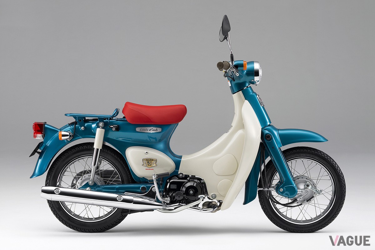 2008年7月に登場した50周年記念車 ホンダ「リトルカブ50周年スペシャル」