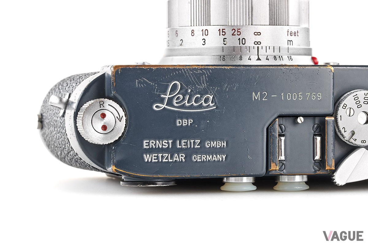 オークションに登場した1960年製ライカ「M2」。90万ユーロ（約1億4385万円）で落札された