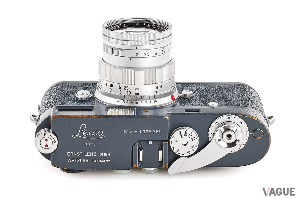 オークションに登場した1960年製ライカ「M2」。90万ユーロ（約1億4385万円）で落札された