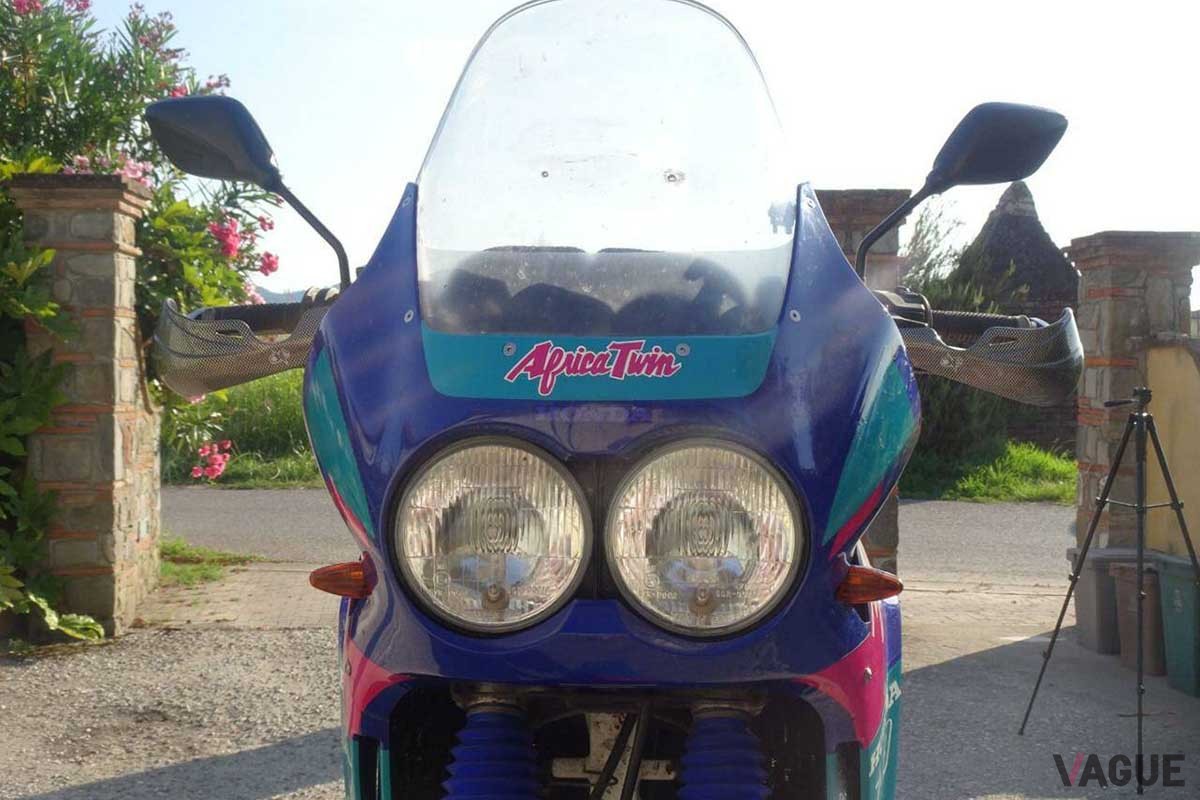 オークションに出品された1991年式ホンダ「アフリカツイン」