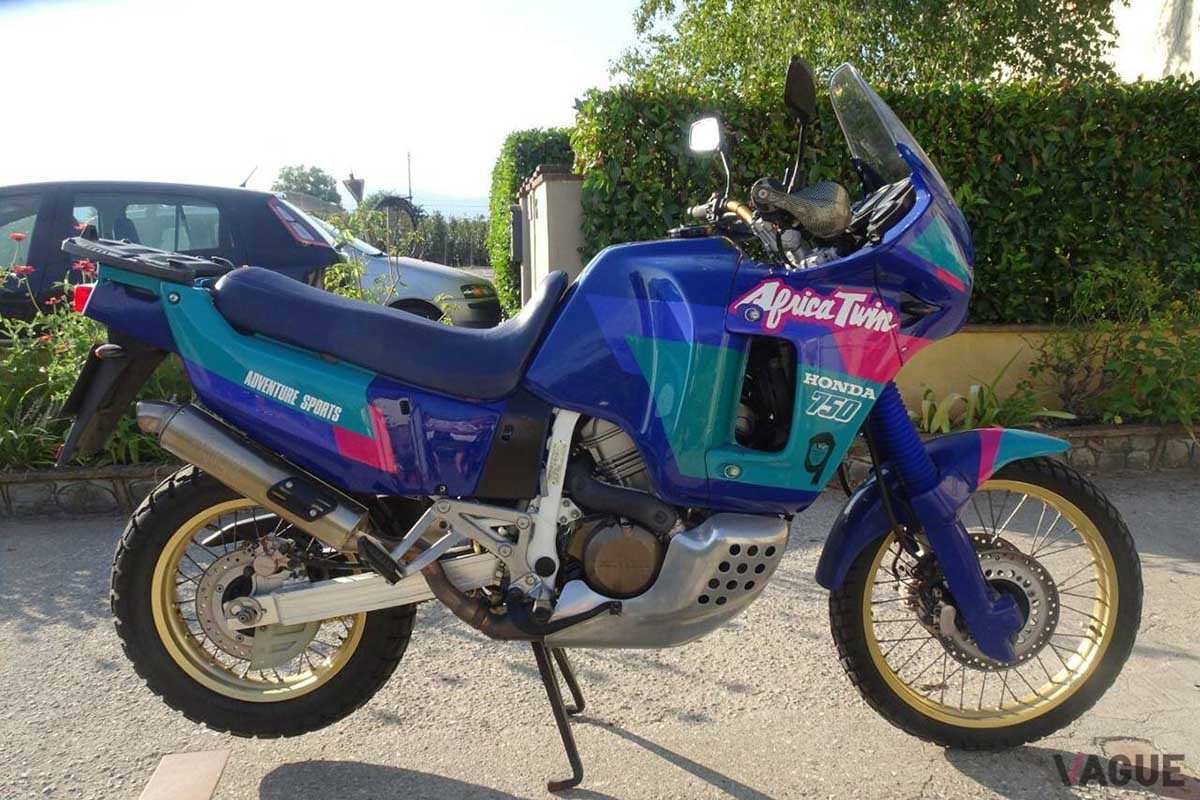 オークションに出品された1991年式ホンダ「アフリカツイン」