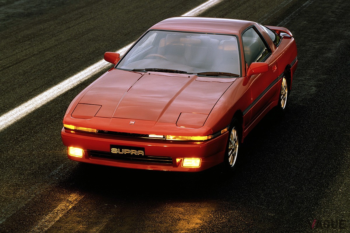 1986年2月に登場したトヨタA70型「スープラ」