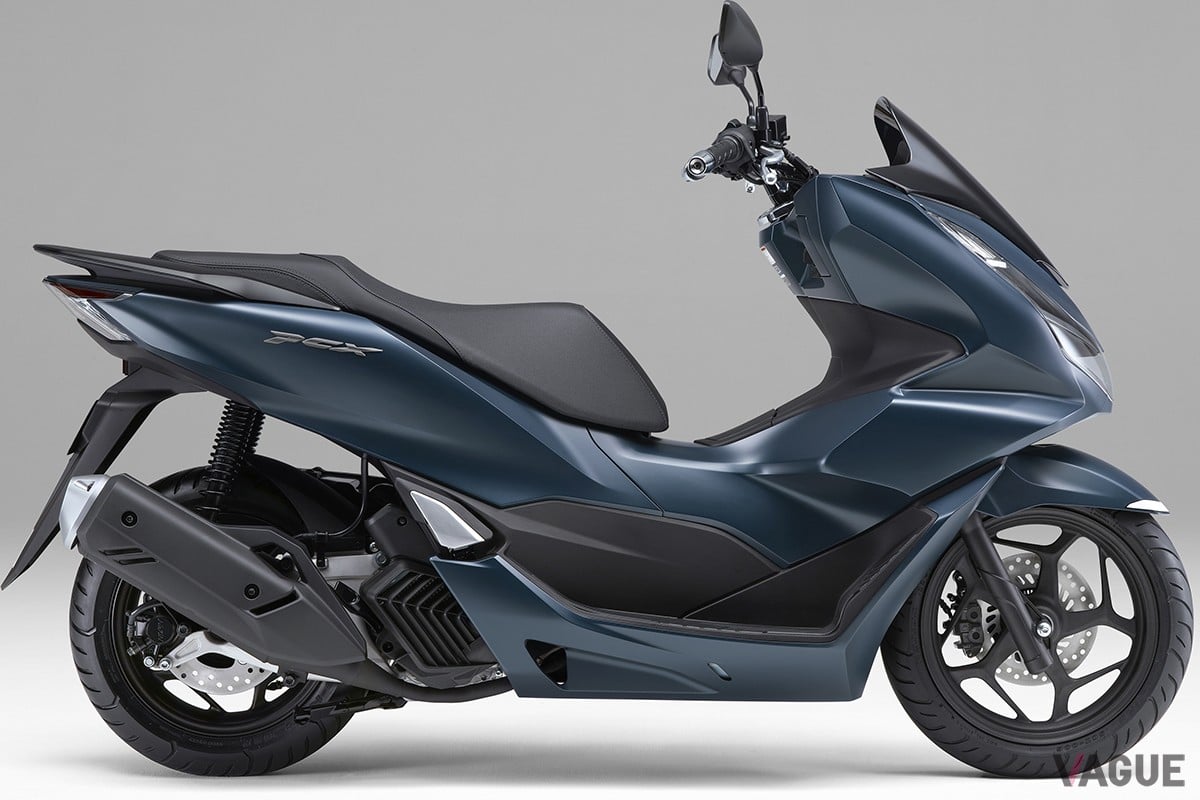 ホンダ「PCX」。160ccの「PCX160」もラインナップする
