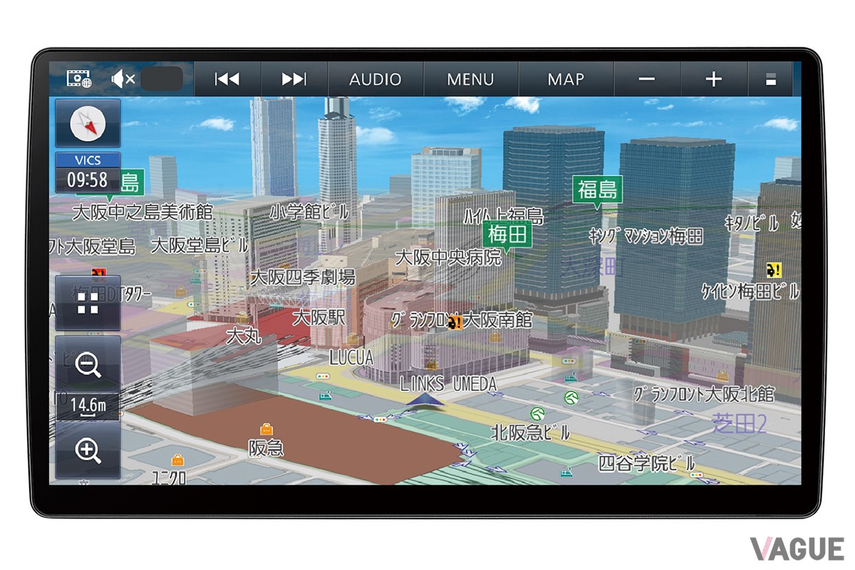 パナソニック「ストラーダ」の10V型有機ELフラッグシップモデル「CN-F1X10C1D」