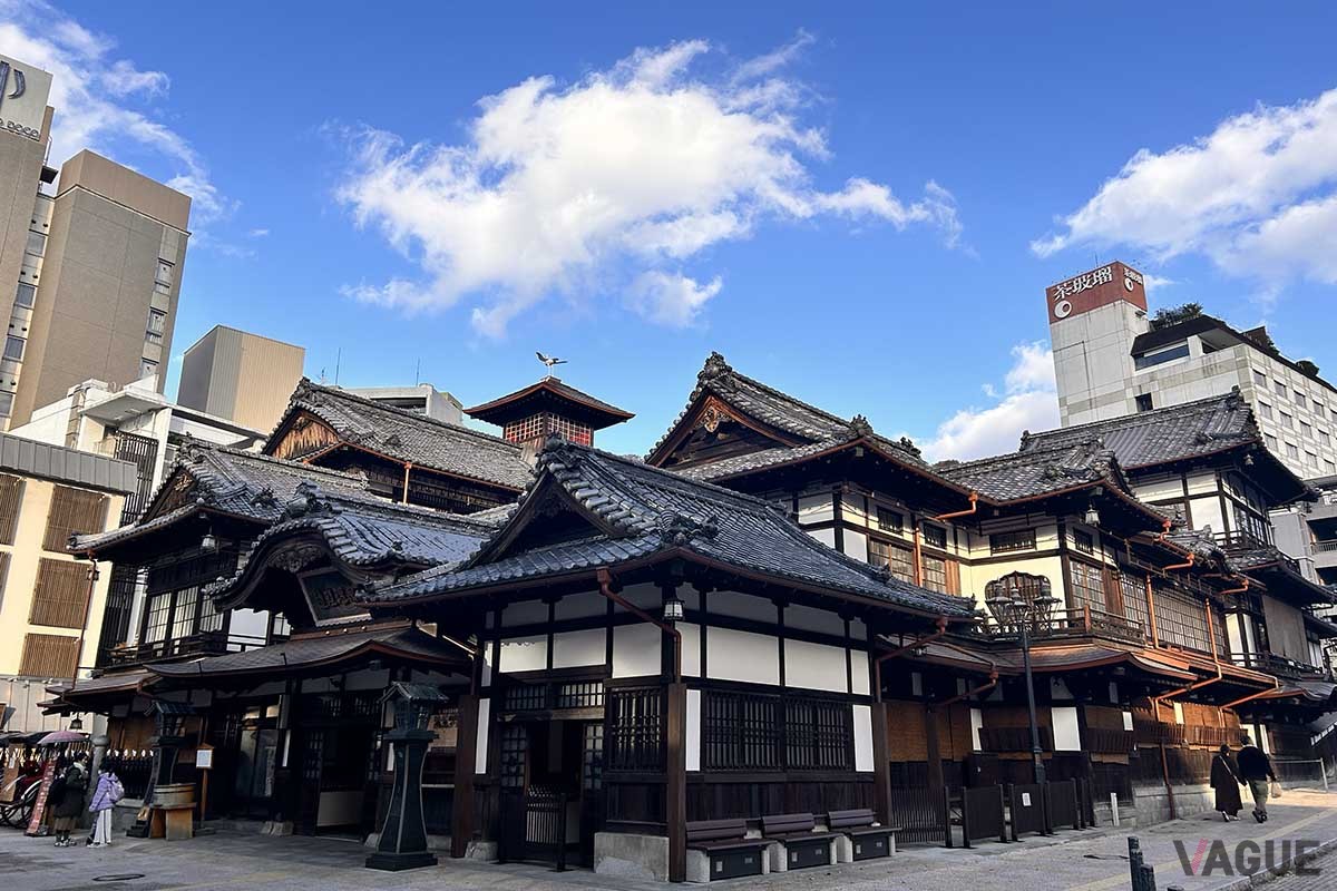 「どこかにマイル」で旅をした愛媛県松山市の道後温泉。入浴後は肌がすべすべに