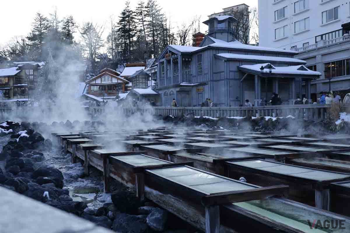 草津温泉の湯畑