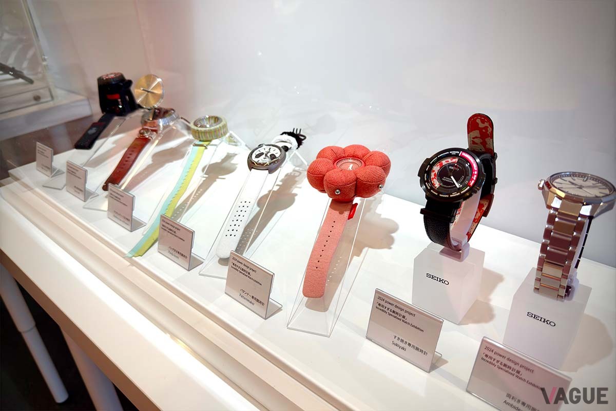 2024年1月に開催された「Power Design Project 2024「専用すぎる腕時計展」で展示されたタイムピースも登場