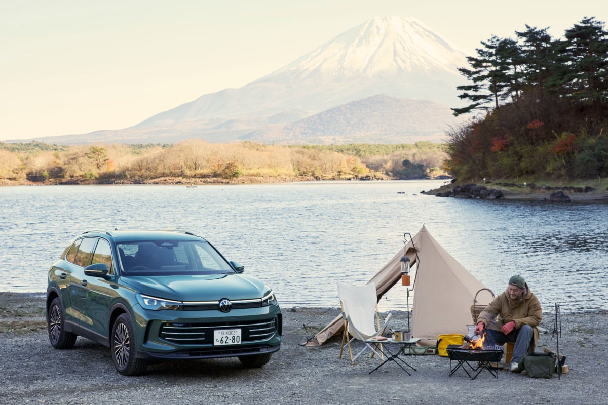2024年11月に登場したばかりの新型ティグアンでソロキャンプに出かけその実力をチェック