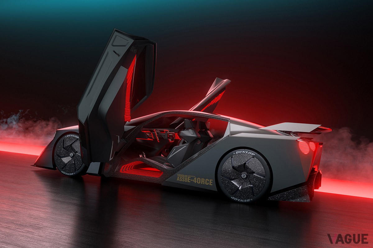 R36「GT-R」を暗示するモデルといわれている「ニッサン ハイパーフォース」