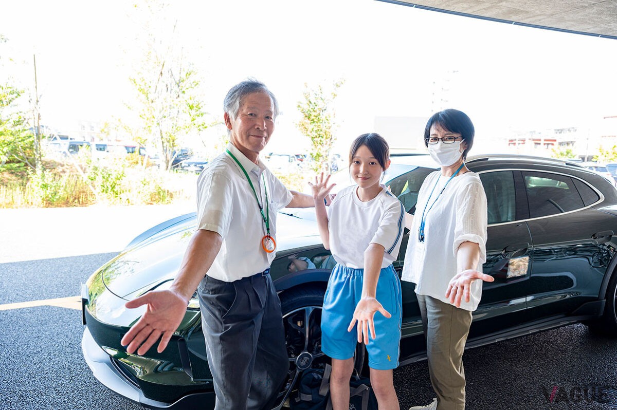 「ここらす」で開催した派生プログラムでは、ポルシェを体験した子どもたちはもちろんのこと、大人たちも笑顔がはじけた