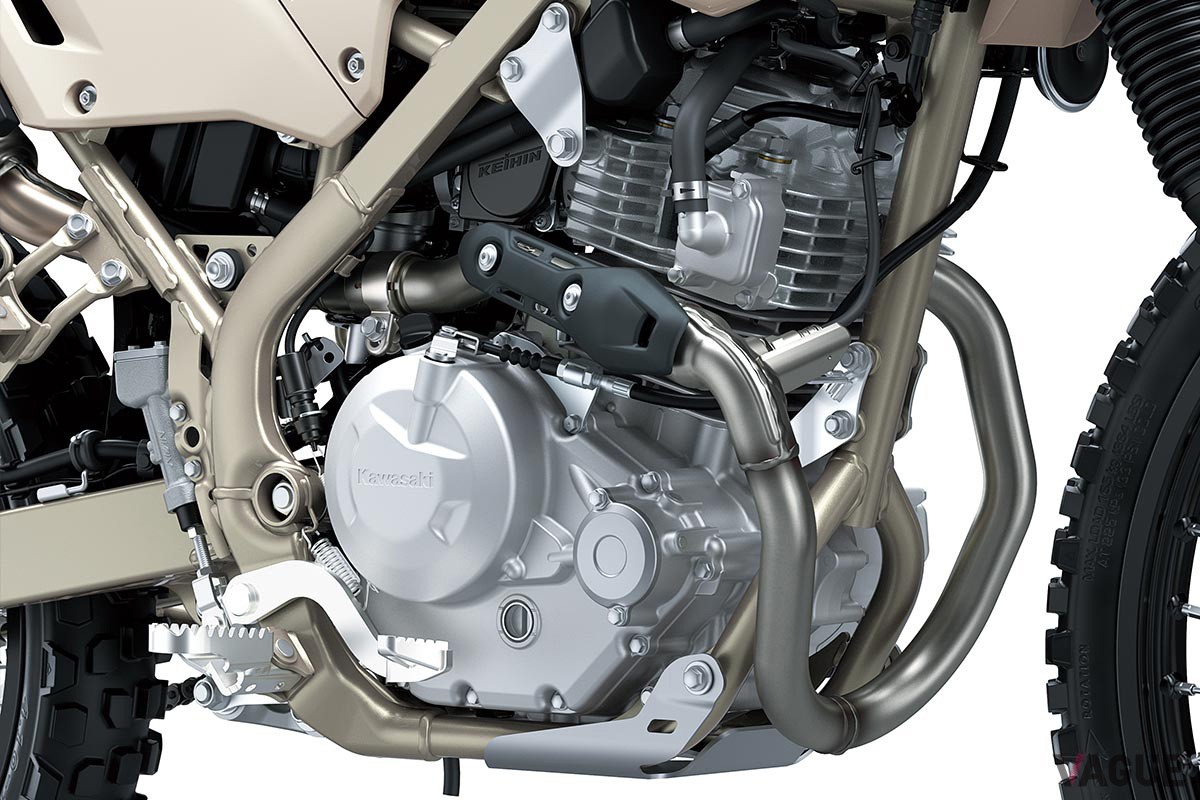 カワサキの新発想バイク「KLX230シェルパ」