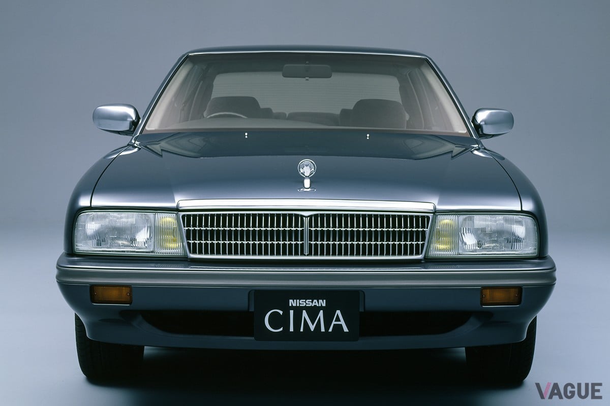 1988年に登場した日産初代「シーマ」。じつは初代シーマは昭和63年に発売された