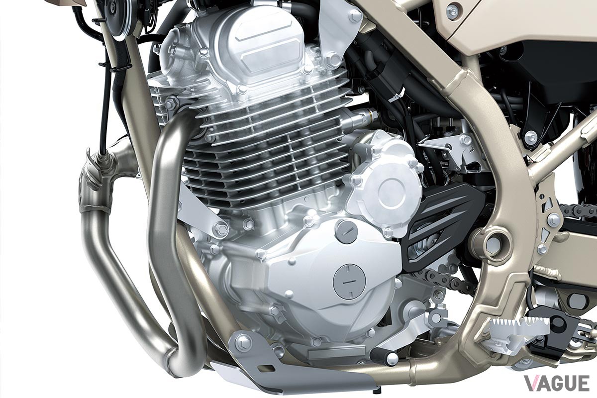 カワサキの新発想バイク「KLX230シェルパ」